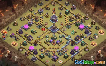 CoC Town Hall 15 Base Layouts & Map Links | Home Village, War Bases #32076