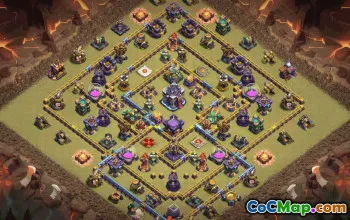 CoC Town Hall 15 Base Layouts & Map Links | Home Village, War, Trophy #32584