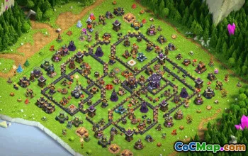 CoC Town Hall 15 Base Layouts & Map Links | Home Village, War, Trophy #33270