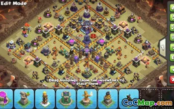 CoC Town Hall 15 Base Layouts & Map Links | Home Village, War & Trophy Bases #31473