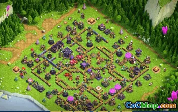 CoC Town Hall 15 Base Layouts & Map Links | Home Village, War & Trophy Bases #31735