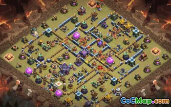 CoC Town Hall 15 Base Layouts & Map Links | Home Village, War & Trophy Bases #33778