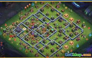 CoC Town Hall 15 Base Layouts & Map Links | Home & War Bases #27976