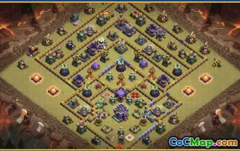 CoC Town Hall 15 Base Layouts & Map Links | Home, War, Farming #29218