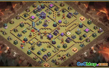CoC Town Hall 15 Base Layouts & Map Links | Home, War, Trophy #28660