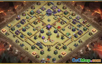 CoC Town Hall 15 Base Layouts & Map Links | Home, War, Trophy #28840