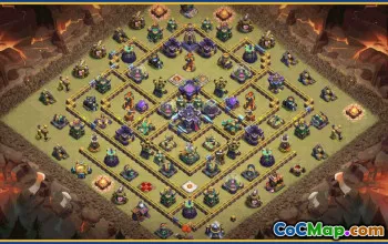 CoC Town Hall 15 Base Layouts & Map Links | Home, War, Trophy #29221
