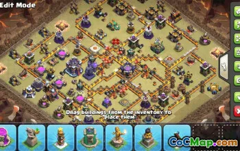 CoC Town Hall 15 Base Layouts & Map Links | Home, War, Trophy #31365