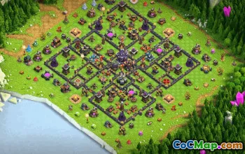 CoC Town Hall 15 Base Layouts & Map Links | Home, War, Trophy #32312