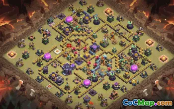 CoC Town Hall 15 Base Layouts & Map Links | Home, War, Trophy #32361