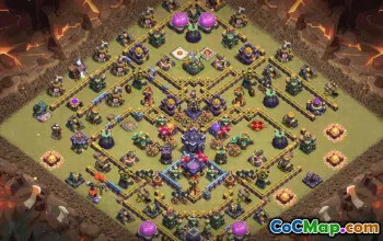 CoC Town Hall 15 Base Layouts & Map Links | Home, War, Trophy #32378
