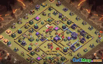CoC Town Hall 15 Base Layouts & Map Links | Home, War, Trophy #32491