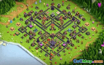 CoC Town Hall 15 Base Layouts & Map Links | Home, War, Trophy #32783