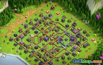CoC Town Hall 15 Base Layouts & Map Links | Home, War, Trophy #33031