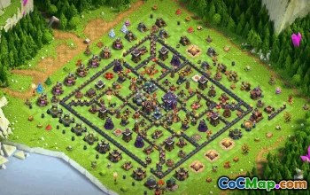 CoC Town Hall 15 Base Layouts & Map Links | Home, War, Trophy #33245