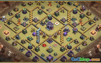 CoC Town Hall 15 Base Layouts & Map Links | Home, War & Trophy Bases #29270