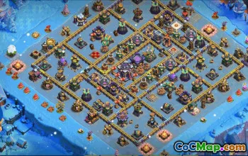 CoC Town Hall 15 Base Layouts & Map Links | Home, War & Trophy Bases #30744