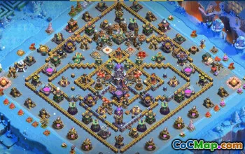 CoC Town Hall 15 Base Layouts & Map Links | Home, War & Trophy Bases #30892