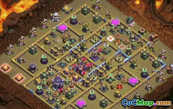 CoC Town Hall 15 Base Layouts & Map Links | Home, War & Trophy Bases #31064