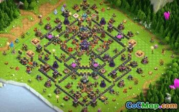 CoC Town Hall 15 Base Layouts & Map Links | Home, War & Trophy Bases #32280