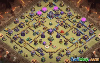 CoC Town Hall 15 Base Layouts & Map Links | Home, War & Trophy Bases #33189