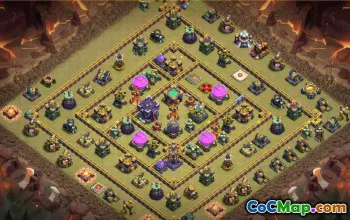 CoC Town Hall 15 Base Layouts & Map Links | Trophy & Farming #27170