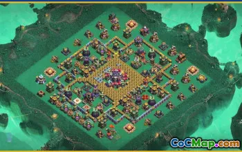 CoC Town Hall 15 Base Layouts & Map Links | Trophy & Home Village #28889