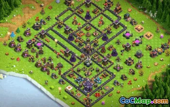 CoC Town Hall 15 Base Layouts & Map Links | Trophy & War #32738