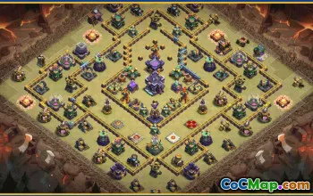 CoC Town Hall 15 Base Layouts & Map Links | Trophy & War Bases #28722
