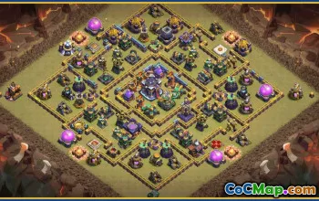 CoC Town Hall 15 Base Layouts & Map Links | Trophy & War Bases #30223