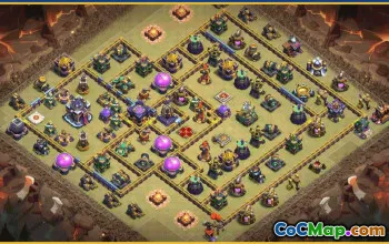 CoC Town Hall 15 Base Layouts & Map Links | Trophy & War Bases #30230