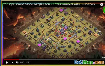 CoC Town Hall 15 Base Layouts & Map Links | Trophy & War Bases #30484
