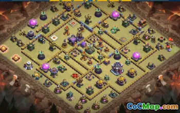 CoC Town Hall 15 Base Layouts & Map Links | Trophy & War Bases #30687