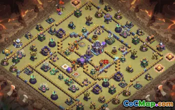 CoC Town Hall 15 Base Layouts & Map Links | Trophy & War Bases #30758