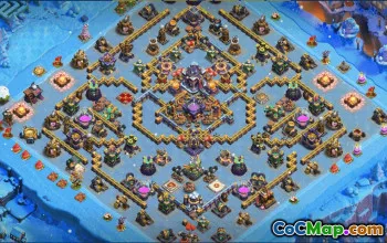 CoC Town Hall 15 Base Layouts & Map Links | Trophy, War Bases #30832