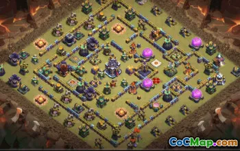 CoC Town Hall 15 Base Layouts & Map Links | Trophy & War Bases #30933