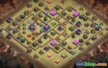 CoC Town Hall 15 Base Layouts & Map Links | Trophy & War Bases #30996