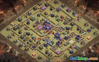 CoC Town Hall 15 Base Layouts & Map Links | Trophy & War Bases #31103