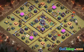 CoC Town Hall 15 Base Layouts & Map Links | Trophy & War Bases #31115