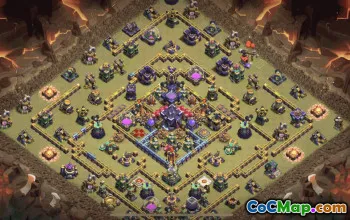 CoC Town Hall 15 Base Layouts & Map Links | Trophy & War Bases #31125
