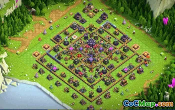 CoC Town Hall 15 Base Layouts & Map Links | Trophy & War Bases #31567