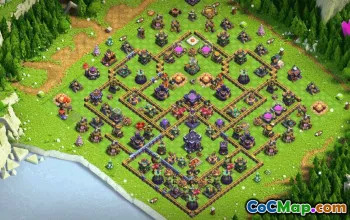 CoC Town Hall 15 Base Layouts & Map Links | Trophy & War Bases #31576