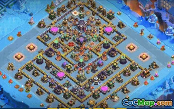 CoC Town Hall 15 Base Layouts & Map Links | Trophy & War Bases #31609