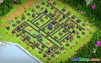 CoC Town Hall 15 Base Layouts & Map Links | Trophy & War Bases #31647
