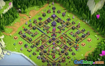 CoC Town Hall 15 Base Layouts & Map Links | Trophy & War Bases #31806