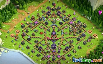 CoC Town Hall 15 Base Layouts & Map Links | Trophy & War Bases #32003