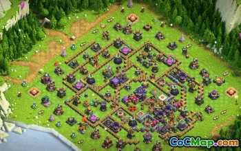 CoC Town Hall 15 Base Layouts & Map Links | Trophy & War Bases #32032