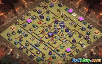 CoC Town Hall 15 Base Layouts & Map Links | Trophy & War Bases #32207