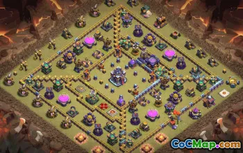 CoC Town Hall 15 Base Layouts & Map Links | Trophy & War Bases #32270