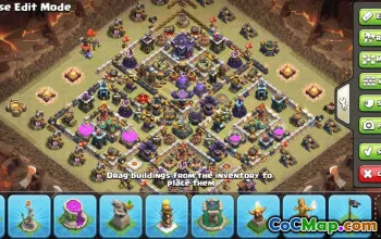 CoC Town Hall 15 Base Layouts & Map Links | Trophy & War Bases #32428